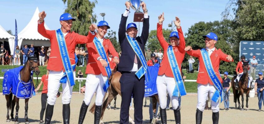 Deutschland startet mit Hannes Ahlmann, Sandra Auffarth, Katrin Eckermann, Michael Jung und Gerrit Nieberg in Mannheim in die Nationenpreise der EEF Serie