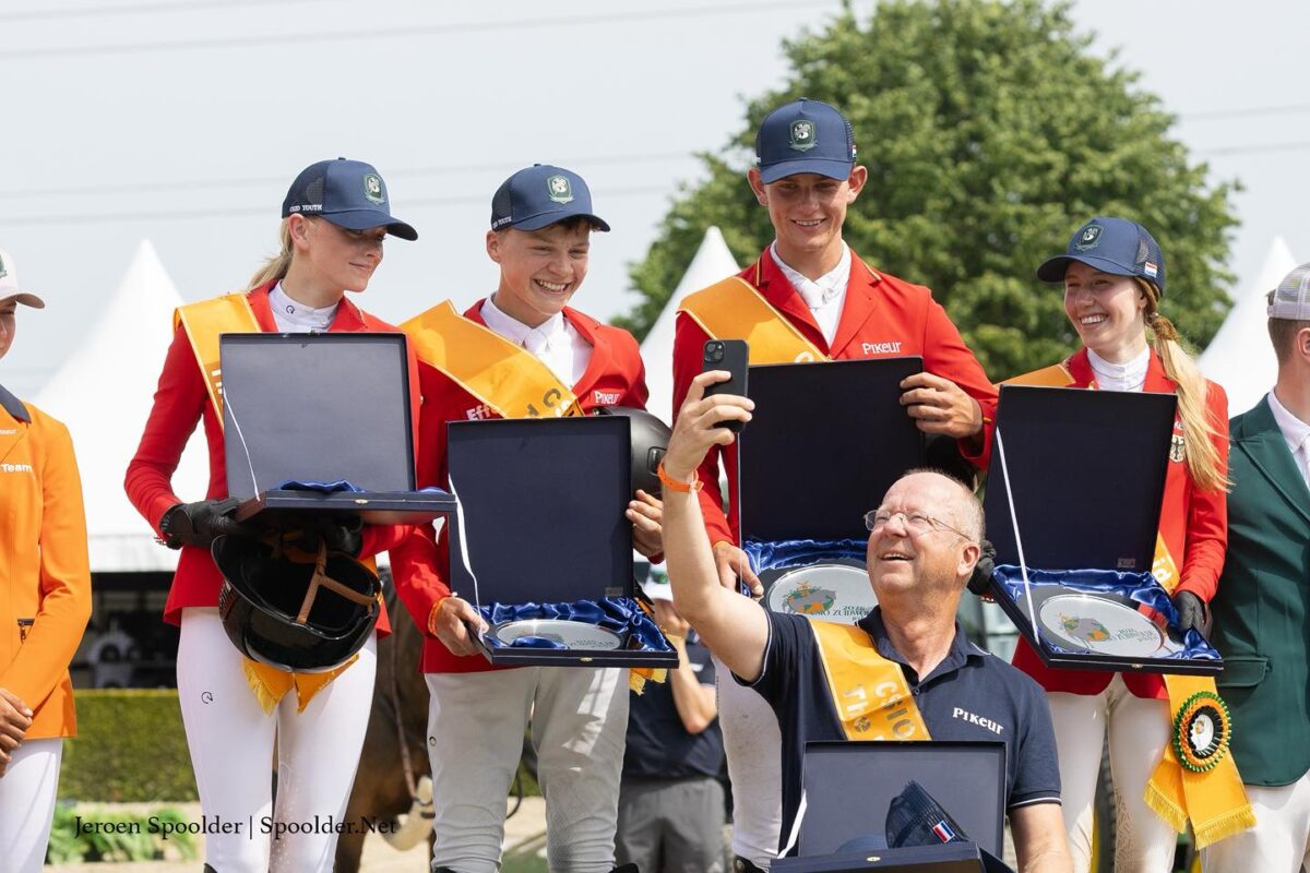 Deutschlands Children und Junioren gewinnen ihren Nationenpreis beim CSIO in Zuidwolde
