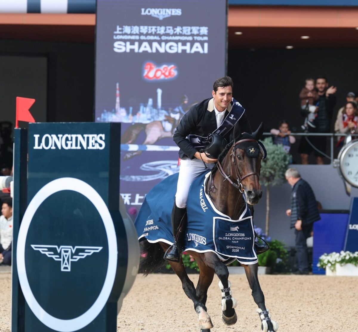 Nicola Philippaerts‘ Katanga V/h Dingeshof siegt bei der Global Champions Tour in Shanghai