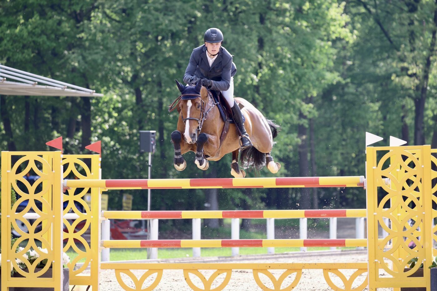 Mary-Ann Hollenbach und Max Paschertz sichern sich die ersten Gold-Medaillen beim Preis der Besten in Warendorf
