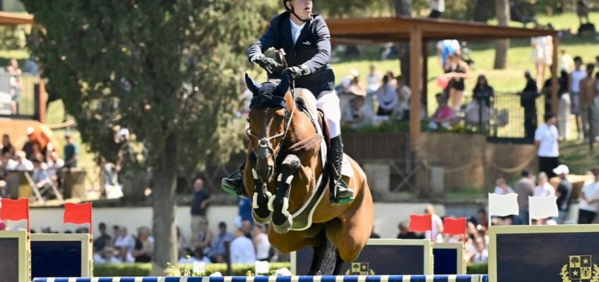 Tom Wachman gewinnt Samstag-Hauptspringen in Rom, Richard Vogel Dritter im Stechen