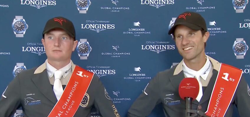 Christian Kukuk und Ciaran Nallon sichern Team Riesenbeck International Etappen-Sieg der Global Champions League in St. Tropez