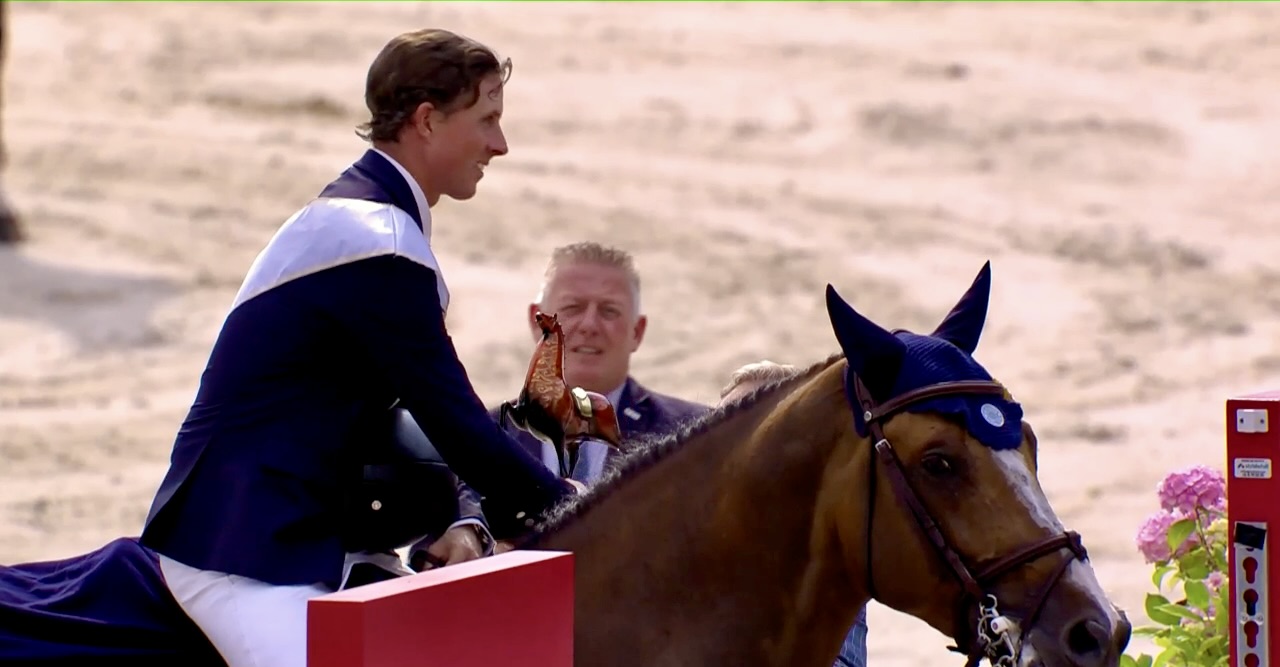 Comeback nach Verletzung: Ben Maher & Point Break gewinnen Grand Prix von Rotterdam – Richard Vogel im Stechen Fünfter