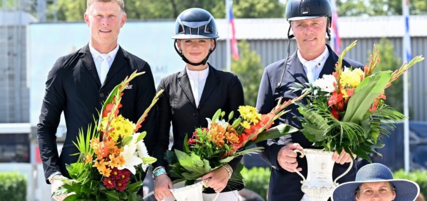 Tabitha Kyle gewinnt World Cup Grand Prix in Budapest vor Max Kühner und Rene Tebbel