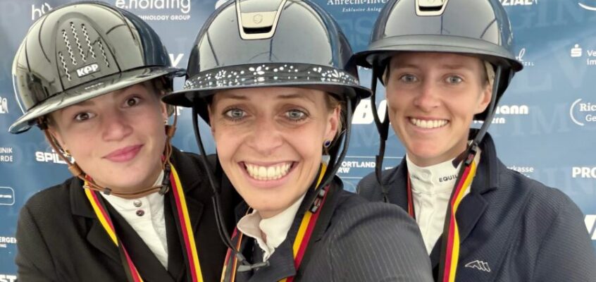 “Das ist auch eine Belohnung jahrelanger harter Arbeit!” Laura Klaphake krönt sich zum 2. Mal zur Deutschen Meisterin