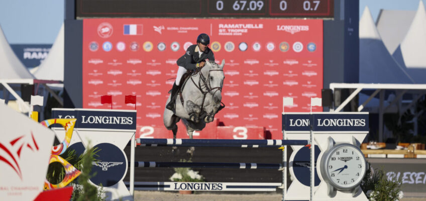 Christian Kukuk und Ciaran Nallon sichern Team Riesenbeck International Etappen-Sieg der Global Champions League in St. Tropez