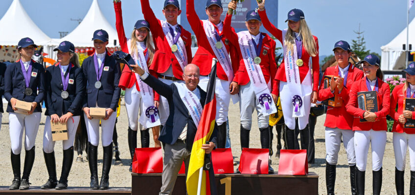 Finalkrimi bis zum letzten Ritt: Deutschlands Junioren holen EM-Gold in Hagen