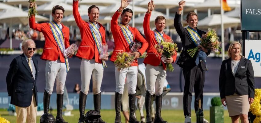 „Wir sind sehr enttäuscht.“ Team Deutschland verpasst die zweite Runde im Nationenpreis in Falsterbo – Schweiz siegt nach Stechen