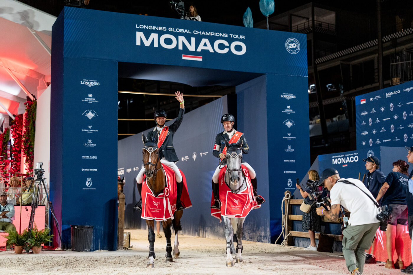 „Das gab es noch nie!“ Marco Kutscher und Max Weishaupt holen in Monaco dritten Riesenbecker Sieg in Folge bei der Global Champions League