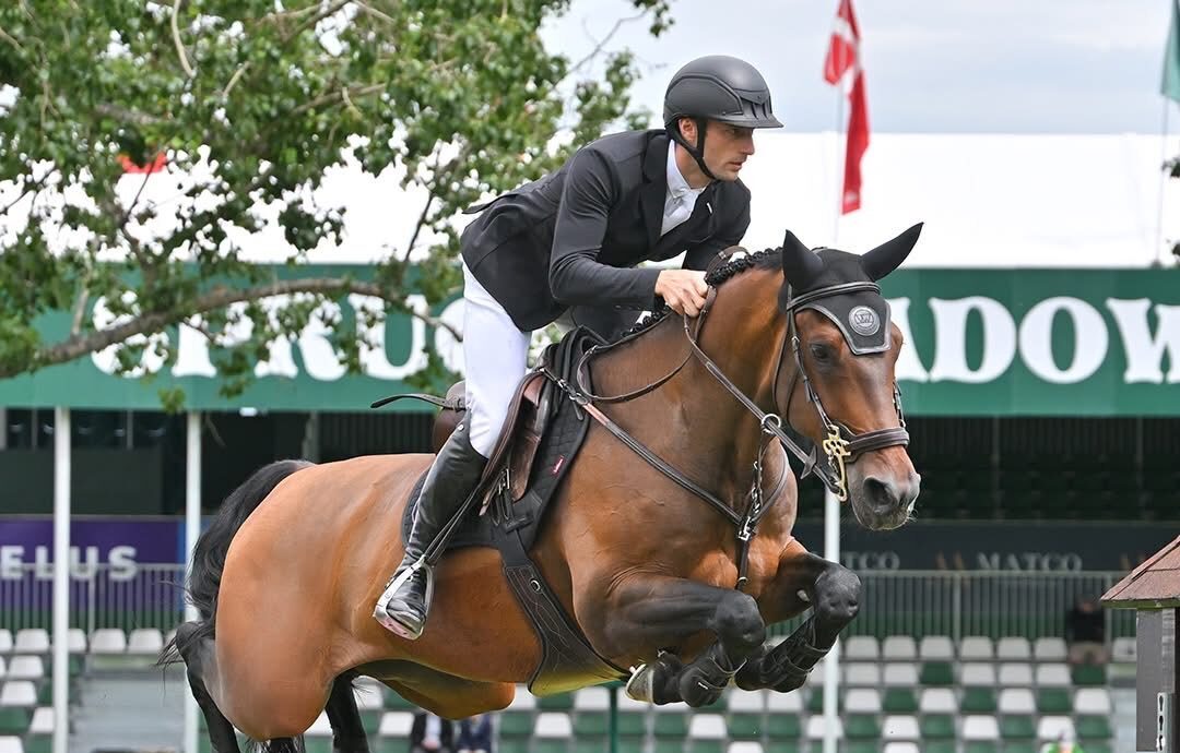 Aachen Sieger Ben zu schnell für Richard Vogel in Calgary