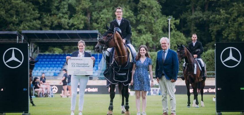 Harm Lahde Schnellster im CSI3* Weltranglisten-Springen in Riesenbeck