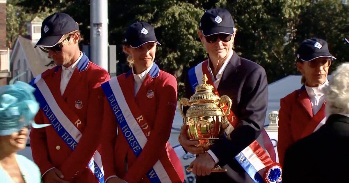 USA schnappen Iren 100 Jahre Jubiläums Nations Cup in Dublin weg, Deutschland Vierter