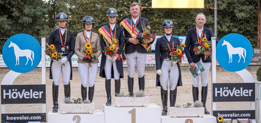 Gerd Gerdes und Franziska Wolke sind die Sieger bei den Deutschen Amateur-Meisterschaften in Zeiskam