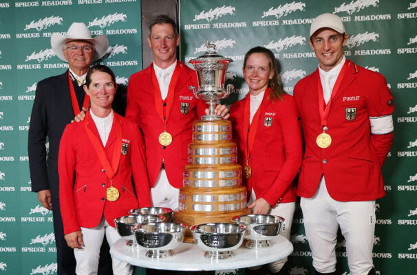 Weltmeister Deutschland demonstriert seine Stärke mit dem zwölften Nationenpreis-Sieg in Spruce Meadows