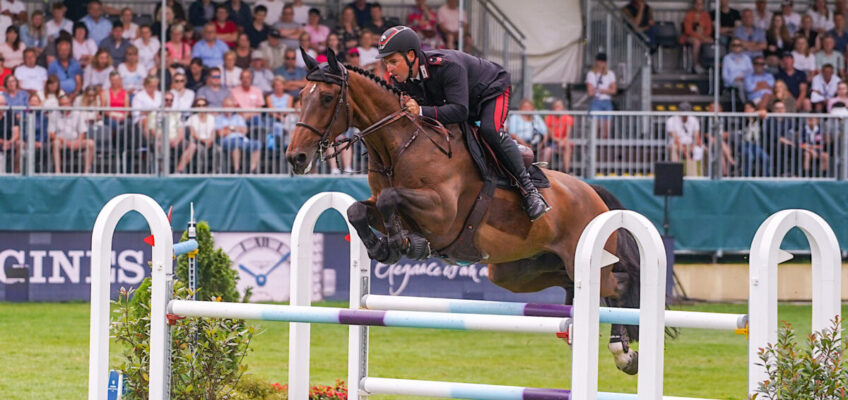 Mit neuem Pferd: Max Weishaupt Zweiter im Grand Prix in Gorla Minore hinter Emanuele Gaudiano