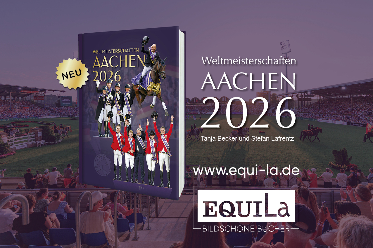 The Summer Fairytale World Cup 2026 in Aachen for „Further Viewing“ – New EQUI La Picture Book Released