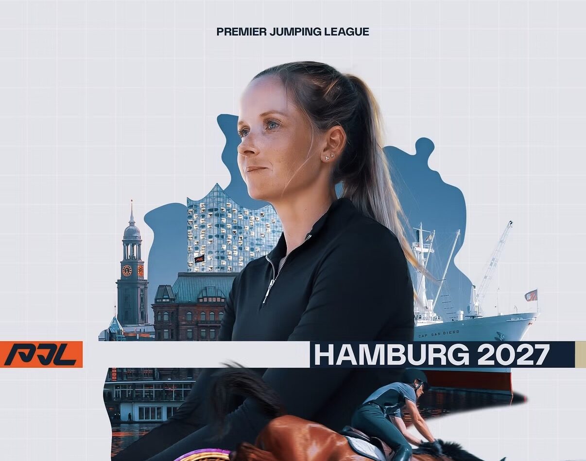 „Ich freue mich riesig, dass die PJL 2027 nach Hamburg kommt.“Der Derby-Park wird 2027 Austragungsort der Premier Jumping League (PJL)